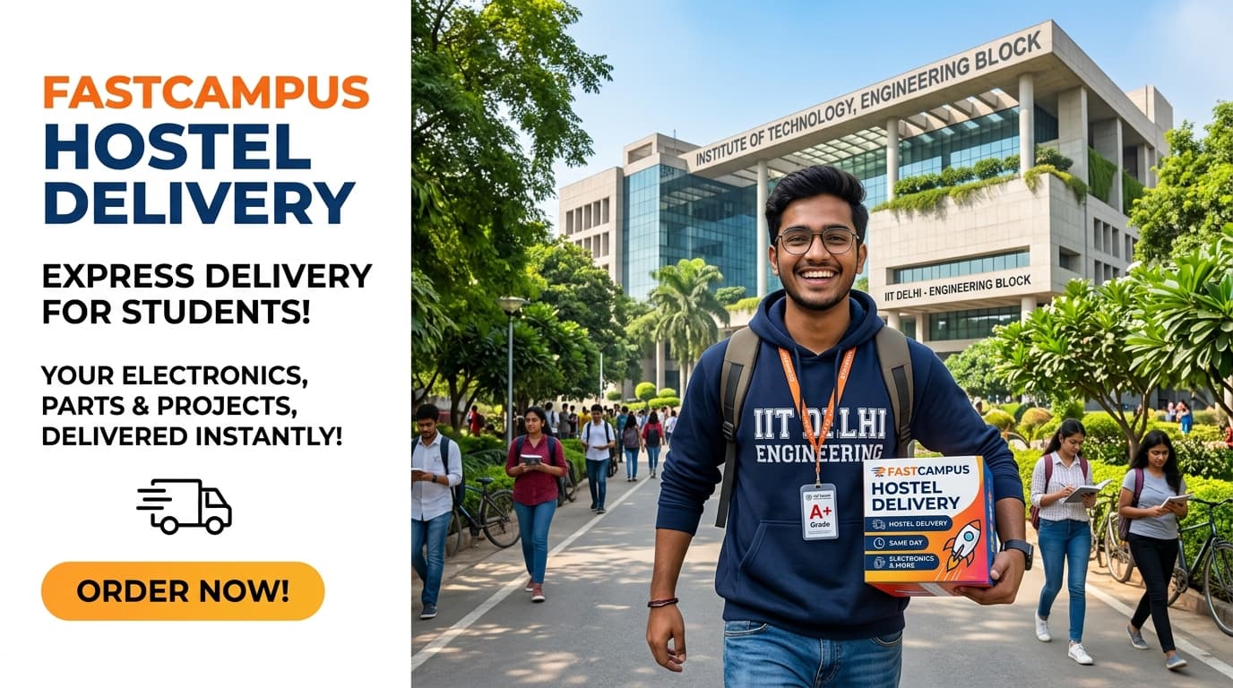10-30 Min FastCampus Hostel Delivery for Engineering Students